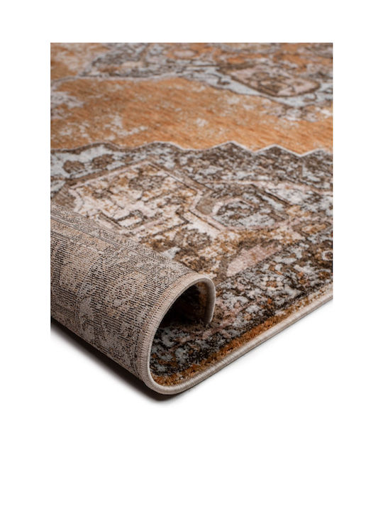 Naf Naf Amaro S373b Rug Rectangular L. Brown - M. Grey