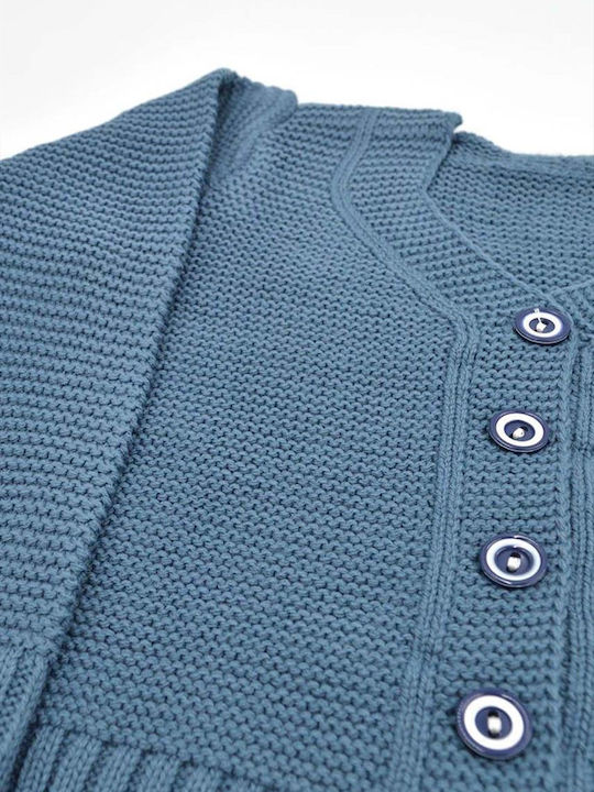 Cardigan pentru copii Tricotat Albastru
