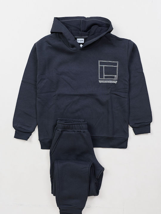 Kids Sweatpants Set With Top Anthracite 2 Pieces