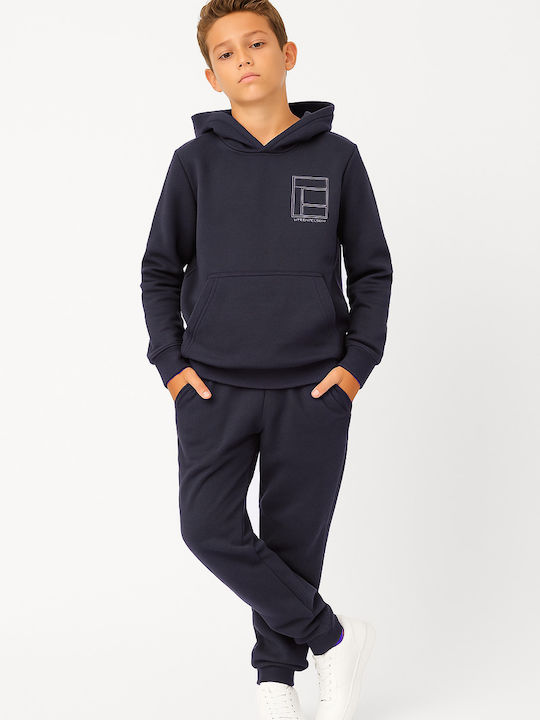 Kids Sweatpants Set With Top Anthracite 2 Pieces