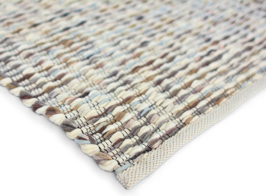 Brink & Campman Grain Lucrat manual Covor Rectangular Bej