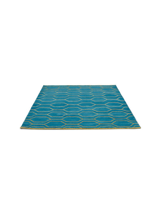 Wedgwood Arris 37307 Lucrat manual Covor Rectangular Teal