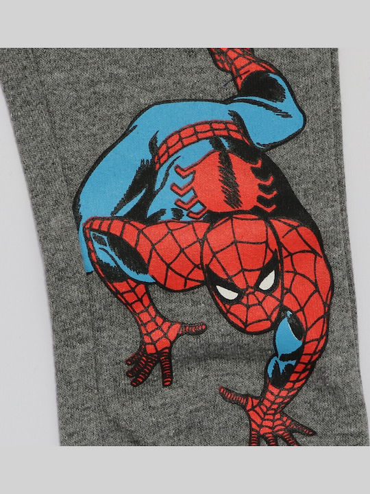 Παιδικό Παντελόνι Φόρμας Grey Melange Spider