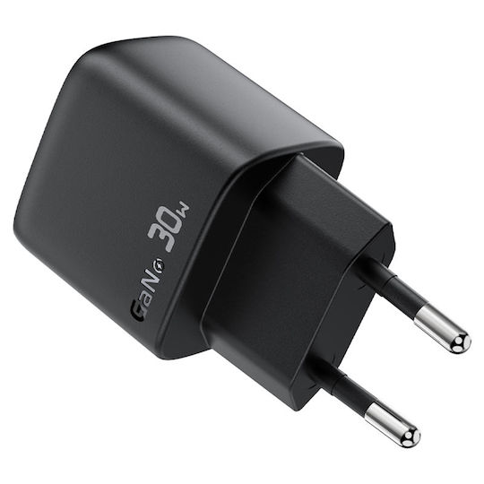 Acefast Φορτιστής Χωρίς Καλώδιο GaN με Θύρα USB-C 30W Μαύρος (A115)