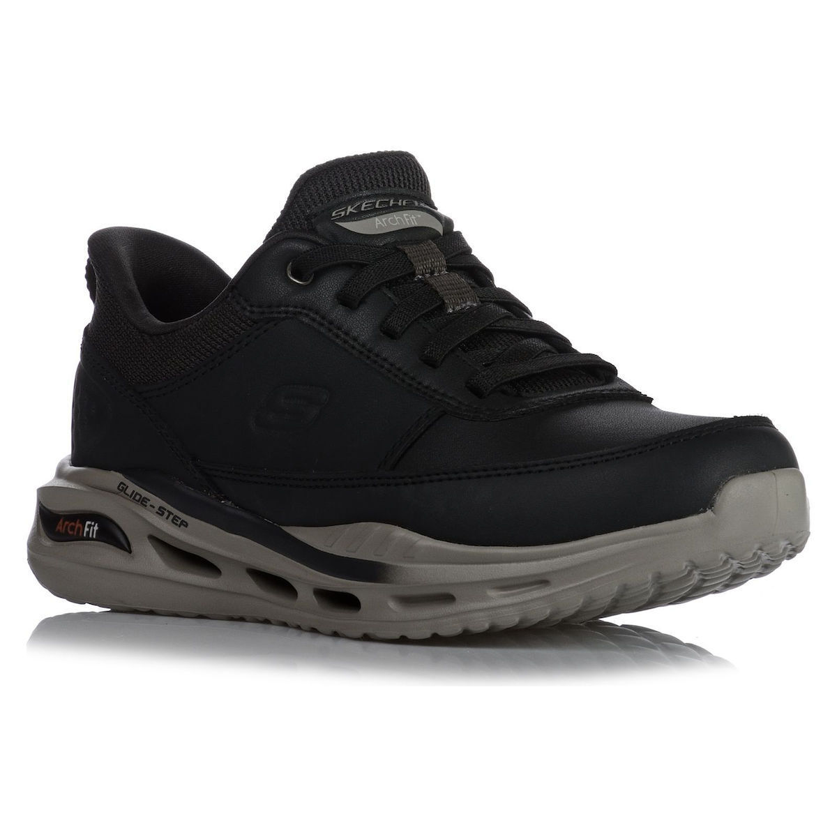 Skechers Arch Fit Orvan Adidași Pentru Bărbați Negri 210981-BLK