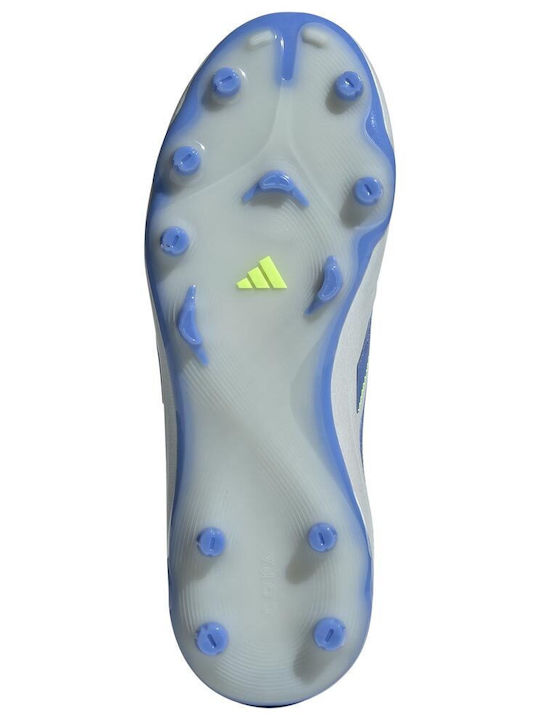 Copa Pure III League FG/MG Kids Soccer Cleats & Shoes Molded Halo Blue Blue Fusion Lucid Lemon