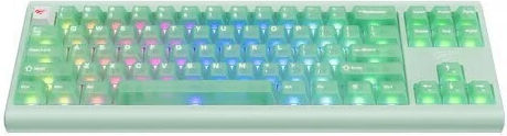 Havit KB896L Gaming Mechanical Keyboard with RGB lighting (English US) Green