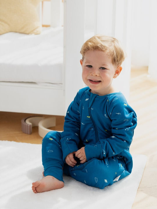 Owli Herbstlich Schlafsack mit Füßen Sleeping Sack 1.5 Tog Dino