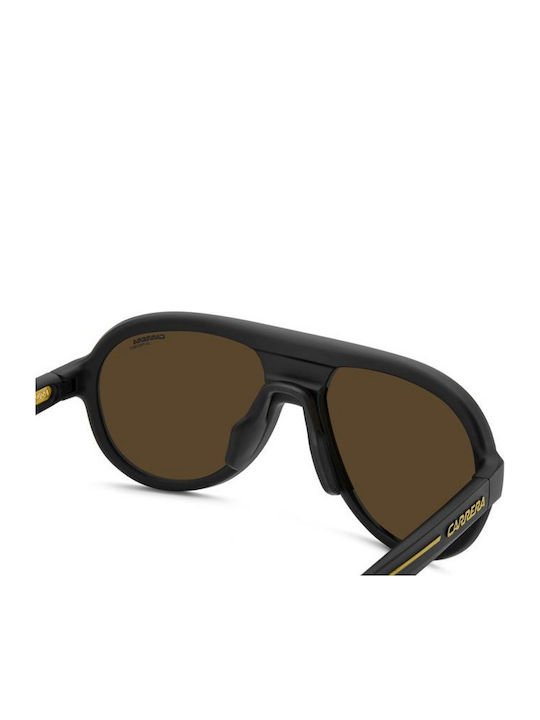 Carrera Ochelari De Soare Pentru Bărbați Cu Ramă Neagră Din Plastic Și Lentile Gri 09/S 003/70