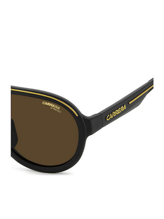 Carrera Ochelari De Soare Pentru Bărbați Cu Ramă Neagră Din Plastic Și Lentile Gri 09/S 003/70