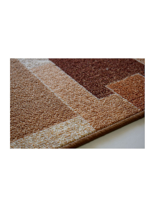 Sakalidis Luxe 894-1 Rutschfest Rechteckiger Brauner Wohnzimmer Teppich (Preis pro Meter)