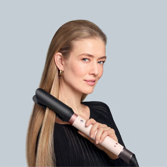 Dyson Hs09 Airwrap Co-anda2x Straight + Wavy Electric Hair Brush with Air for Hair Straightening and Curls 1700W Pink / Rose Gold