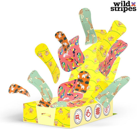 Wild Stripes Kids Jungle Vibe Plasters 20pcs