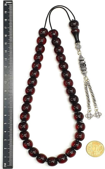 Worry Beads 33 Beads Mastic Faturan Kom12387