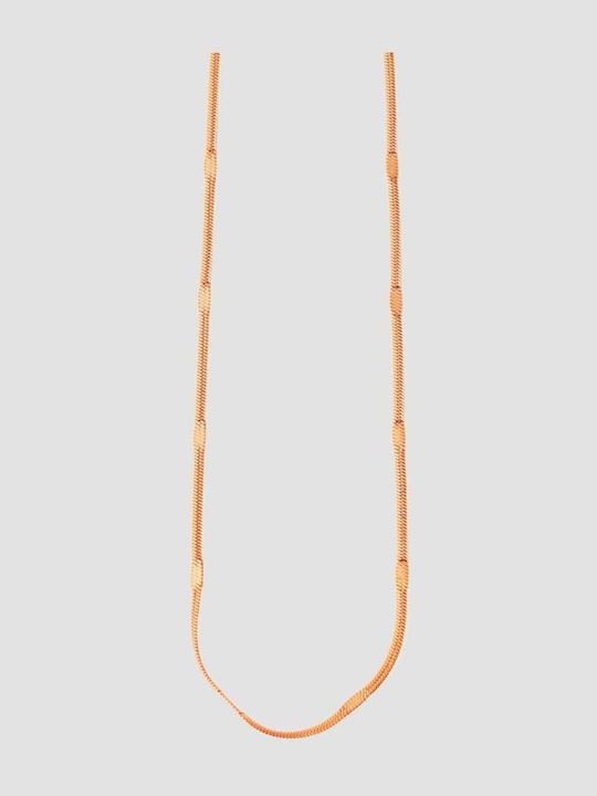 Akzent Chain Neck Snake made of Steel Gold-plated