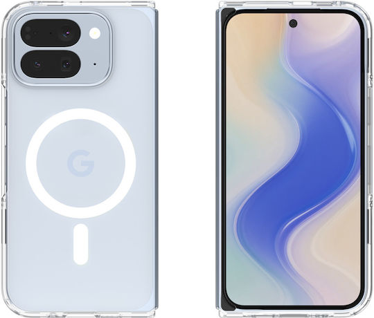 Spigen Ultra Hybrid Magsafe Umschlag Rückseite Kunststoff / Silikon 2mm Clear White (Google Pixel 10 Pro Fold)