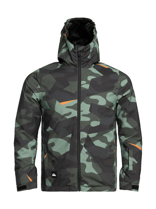 Mission Αδιάβροχο Παιδικό Casual Μπουφάν με Επένδυση & Κουκούλα Sea Spray