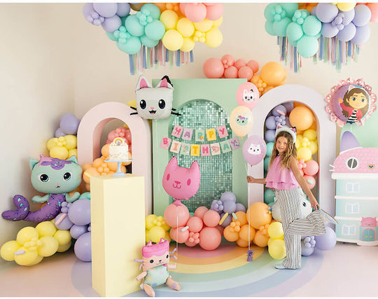 Banner "happy Birthday" Gabby's Dollhouse Series