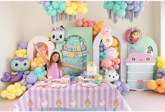 Banner "happy Birthday" Gabby's Dollhouse Series
