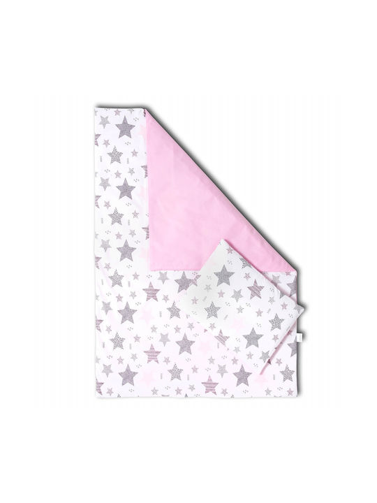 Kidizi Сет Бебешка Долен Калъф с Калъфка за Възглавница Pink 75x100см. Kidizi Сет Бебешка Долен Калъф с Калъфка за Възглавница Pink 75x100см.