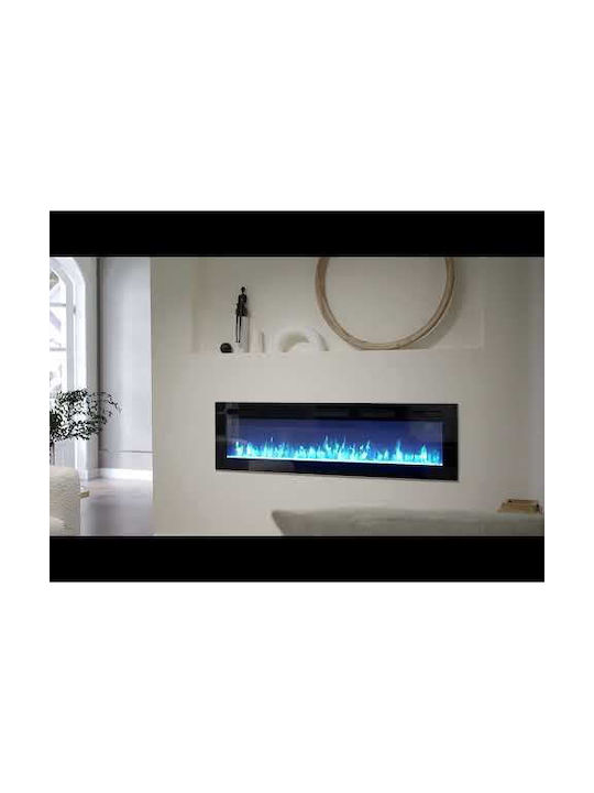 Richen Wall Mounted Electric Fireplace 8000W 102x43cm