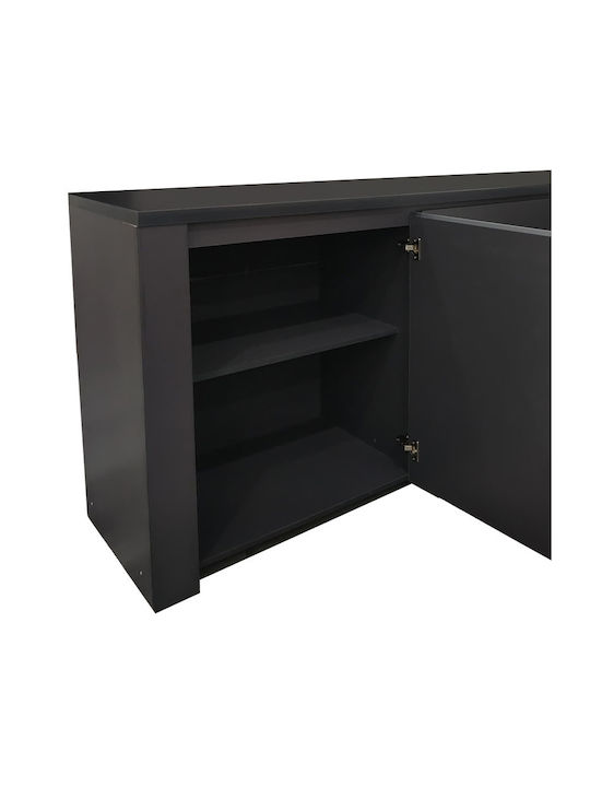 Bufet Kalya Anthracite Shade 220x49x89.5cm