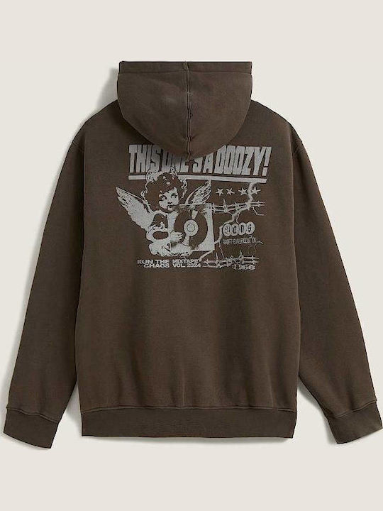 Earthbound Ζακέτα με Κουκούλα Brown