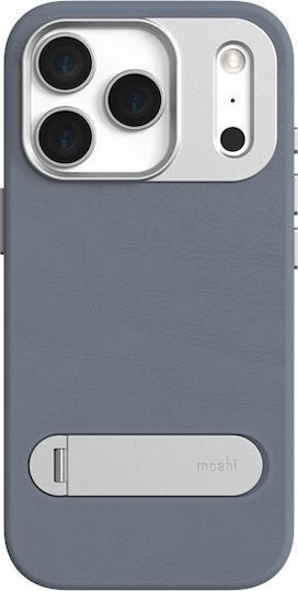 Moshi Kameleon 360 Full Cover Silicone / Synthetic Leather Blue (iPhone 17 Pro)