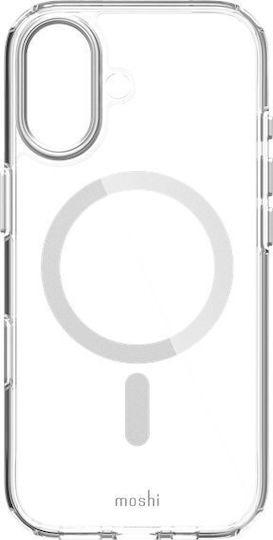 Moshi Iglaze Brieftasche Silikon Silber (iPhone 17)