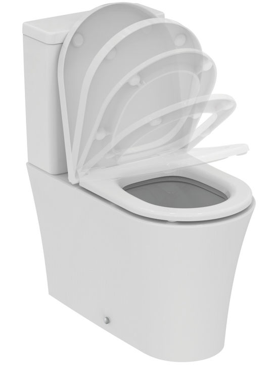 Ideal Standard Λεκάνη Δαπέδου με Καζανάκι με Κάλυμμα Soft Close Λευκή Ideal Standard Λεκάνη Δαπέδου με Καζανάκι με Κάλυμμα Soft Close Λευκή