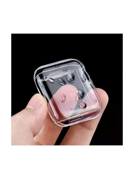 Sonique Θήκη Σιλικόνης σε Διάφανο χρώμα για Apple Watch 10 42mm