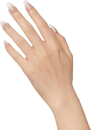 Kiss Nail Tips French in White Color