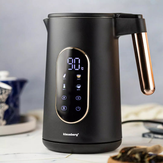 Klausberg Fierbător 1.7lt 2200W Negru