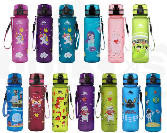AlpinPro Παιδικό Παγούρι Dragon Πλαστικό Non Spill Dragon 500ml