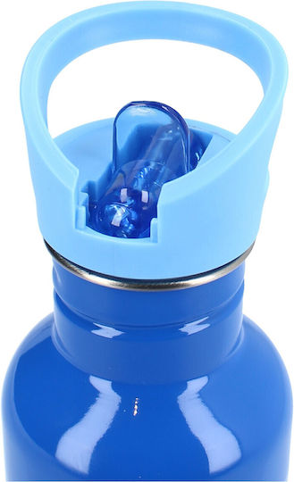 Paw Patrol Kinder Trinkflasche Paw Patrol Rostfreier Stahl mit Stroh 500ml (Verschiedene Designs oder Farben)