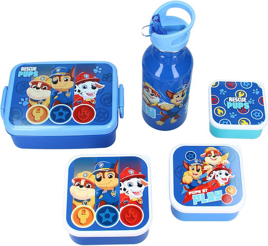 Paw Patrol Kinder Trinkflasche Paw Patrol Rostfreier Stahl mit Stroh 500ml (Verschiedene Designs oder Farben)