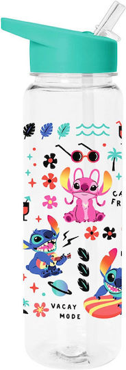 Pyramid International Παιδικό Παγούρι Lilo & Stitch Πλαστικό με Καλαμάκι 700ml (Διάφορα Σχέδια/Χρώματα)