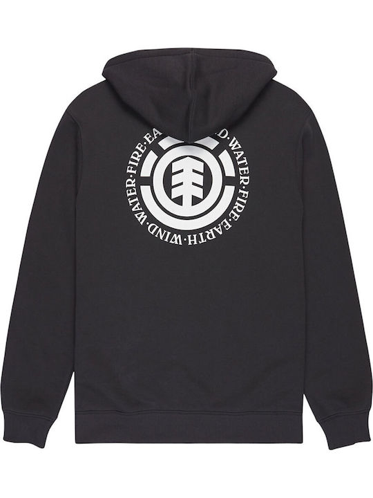 Seal Sweatshirt mit Kapuze Off Black