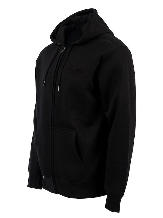 Through Hoody Sweatshirt mit Kapuze Black