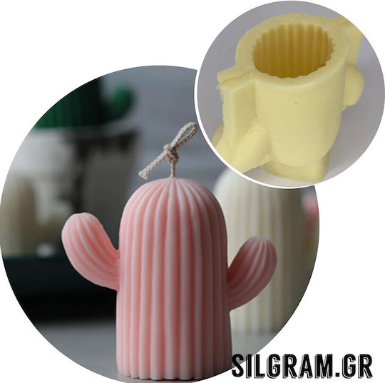 Silgram Form Silikon für Kerzen / Ton / Flüssigglas 3.5x3.5cm