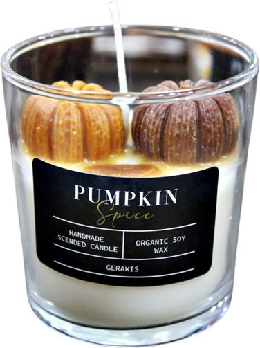 Duftende Sojawachskerze Kürbisse Glas Groß Φ8,5 X 8,9 Cm Pumpkin Spice