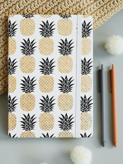 Celestino Tropical Notebook A5 with Blank Pages Multicolour