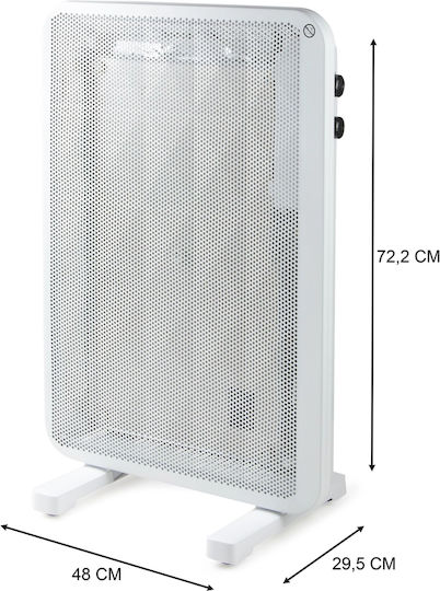Eurom Θερμοπομπός Δαπέδου 1500W 48x72.2cm Λευκός