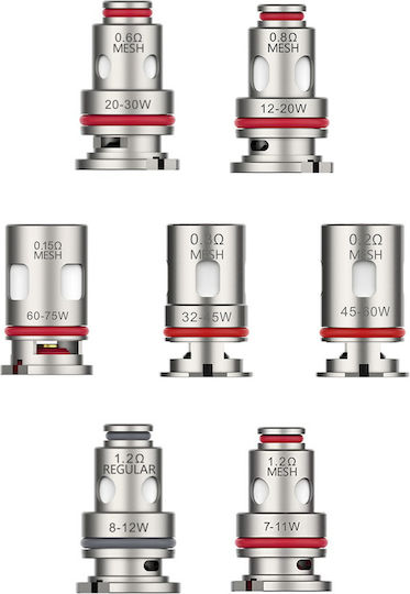 Vaporesso Gtx Meshed Coil Αντιστάση Ηλεκτρονικών Τσιγάρων 0.15ohm (DL)