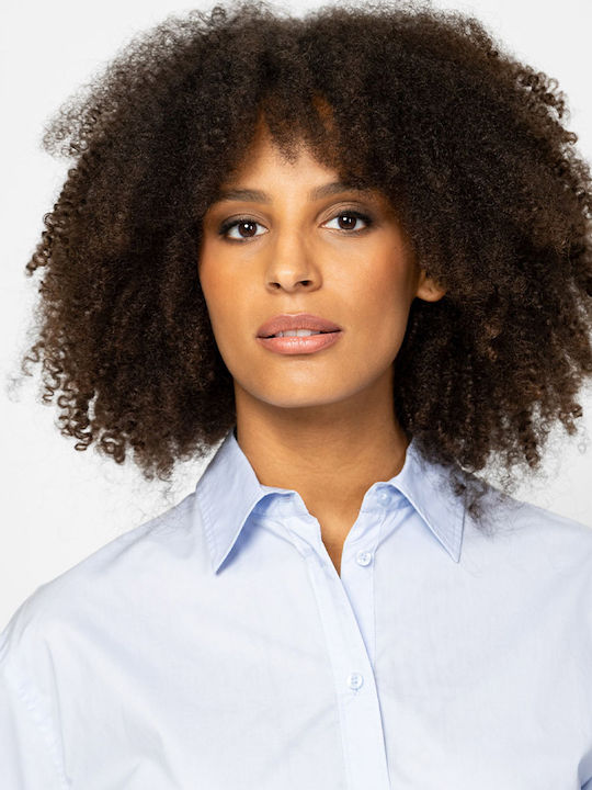 Women's Long Sleeve Shirt Sky Blue