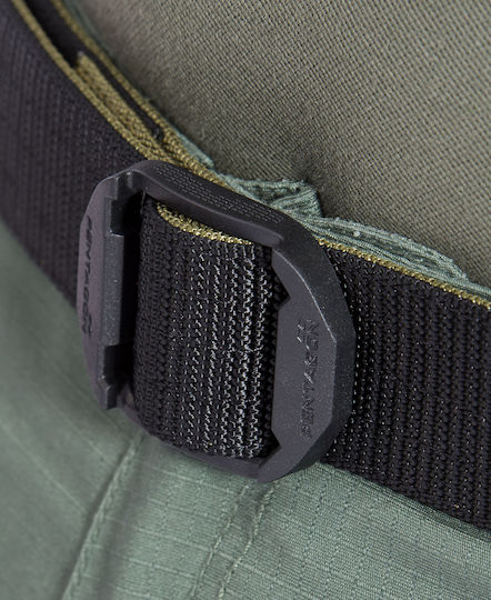 Pentagon Komvos Double Military Operational Strap Belt 38.1mm Wolf Grey