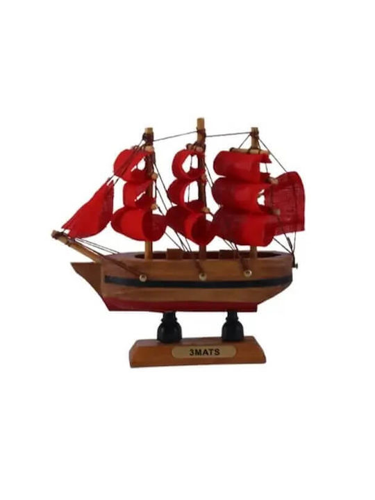 SP Souliotis Wooden Miniature Ship 6pcs