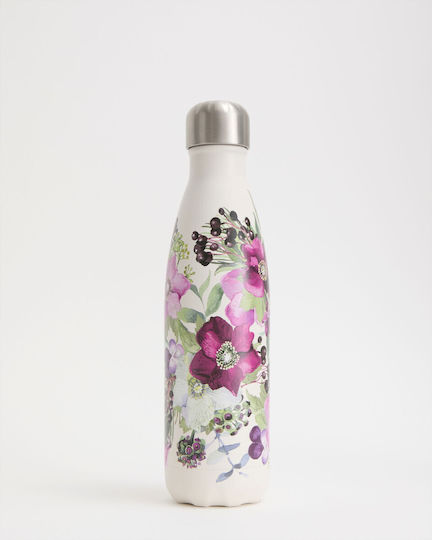 Chilly's Emma Bridgewater Thermos Bottle Stainless Steel BPA Free 500ml Winter Flowers