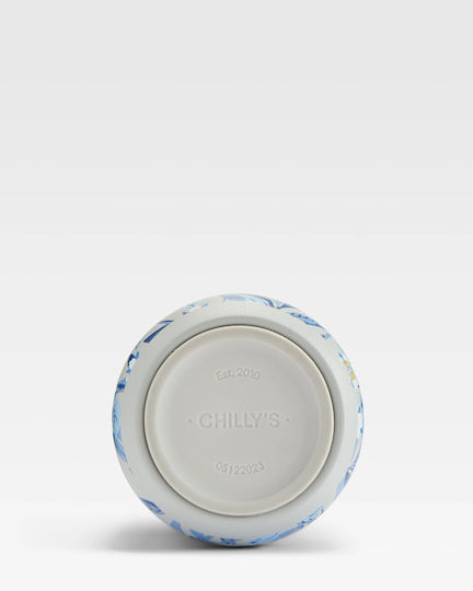 Chilly's Series 2 Liberty Μπουκάλι Θερμός Ανοξείδωτο BPA Free 500ml Brighton Blossom