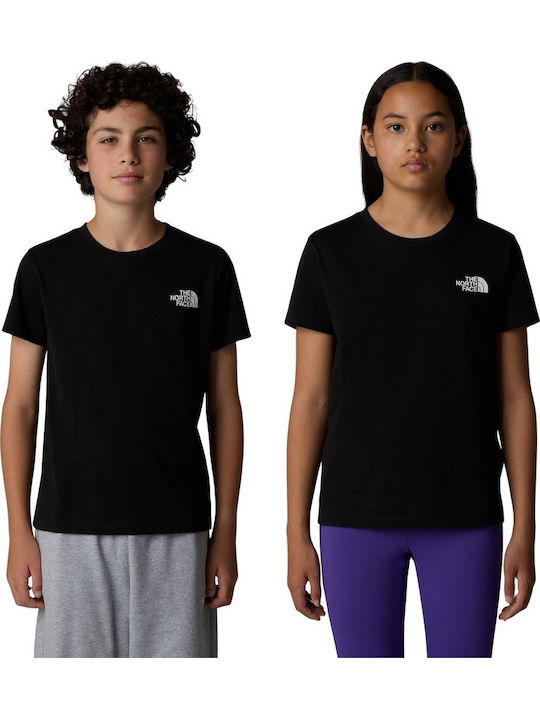 Kids' T-shirt Black Simple Dome